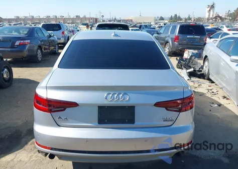 2018 Audi A4 2.0T Premium/2.0T Tech Premium из США, поврежденный, VIN WAUENAF41JA167760